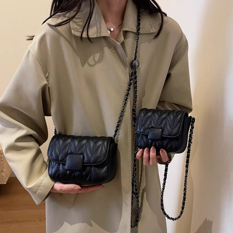URDUDU ファッショナブルなミニチェーンクロスボディバッ - Women'S Young Bags のレビューと価格